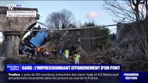 Un pont s'est effondré dans le Gard au passage d'un poids lourd