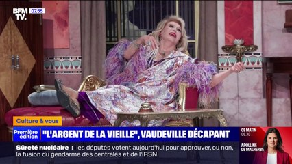 Amanda Lear de retour au théâtre dans "L'argent de la vieille"