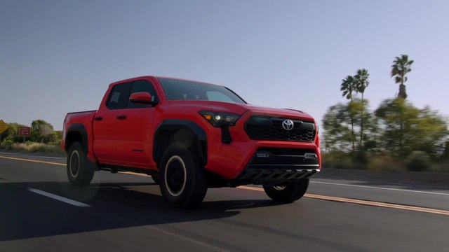 2024 Toyota Tacoma TRD Off Road in Solar Octane Driving Video