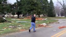 Tornado Caledonia daños causados