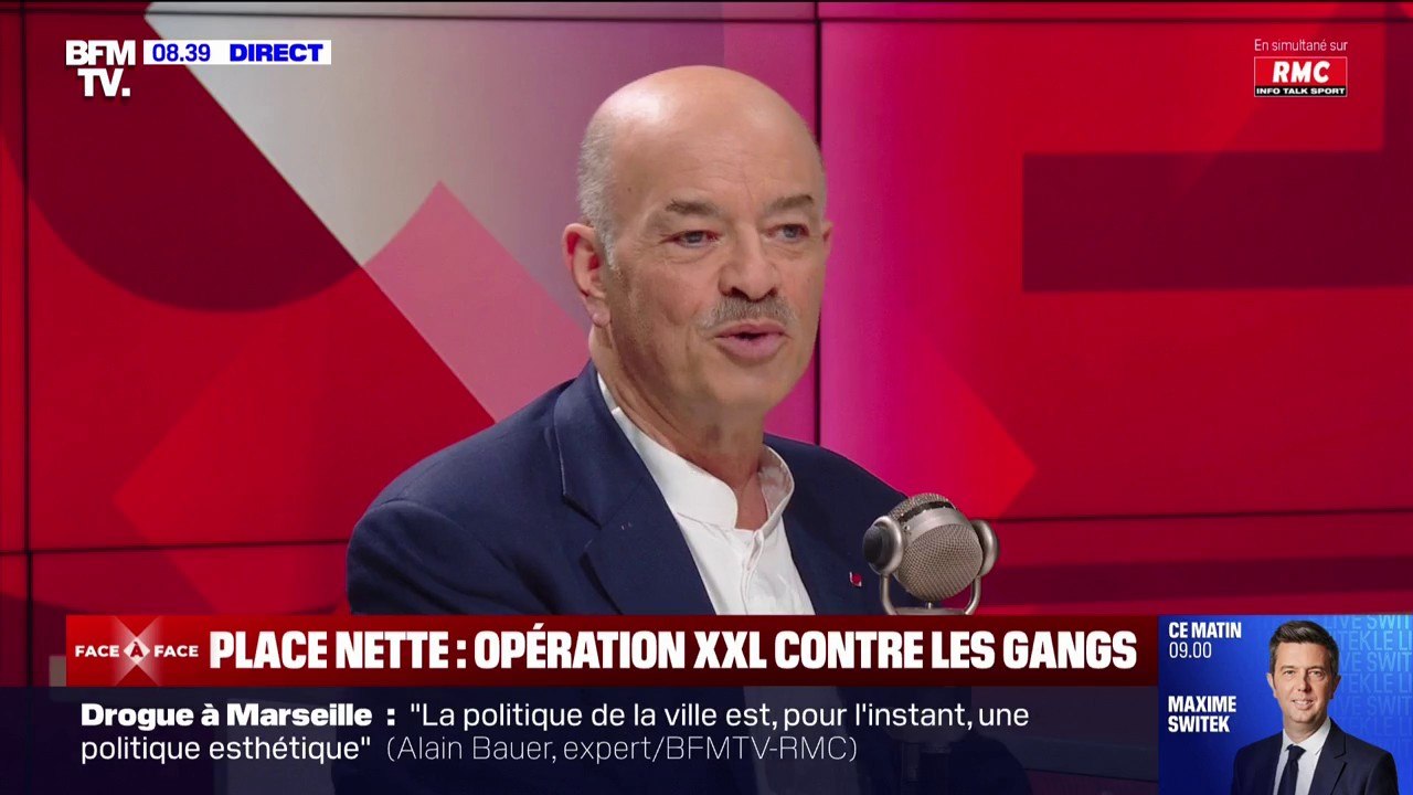 Trafic de drogue: pour Alain Bauer, "pour le perturber de manière durable, il faut résoudre trois problèmes essentiels: les dealers, les producteurs et les consommateurs"