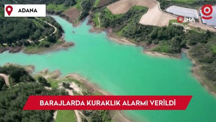 Yağmur ve kar yağmadı, barajlarda kuraklık alarmı verildi