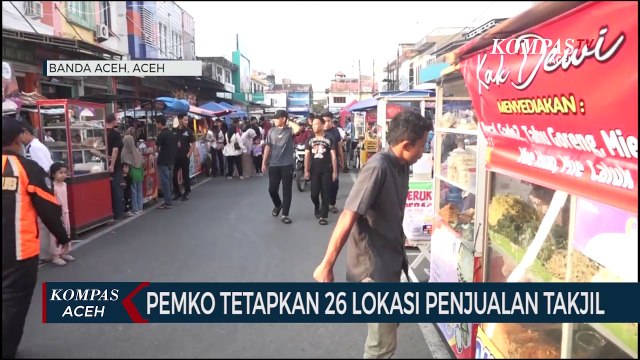 Pemko Banda Aceh Tetapkan 26 Lokasi Penjualan Takjil Ramadhan