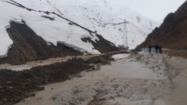 Sağanak vurdu, dere taştı... Hayvanlar için zorlu mücadele