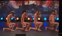 Bailan desnudos!!!!! En Buscando talento en Suiza