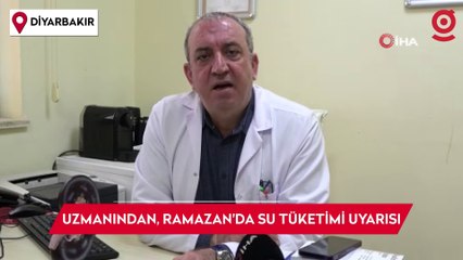 Uzmanından, Ramazan ayında su tüketimi konusunda uyarı: “Günde en az 2,5 litre su tüketin”