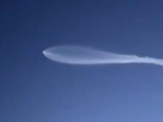 Il lancio del razzo SpaceX illumina i cieli della California