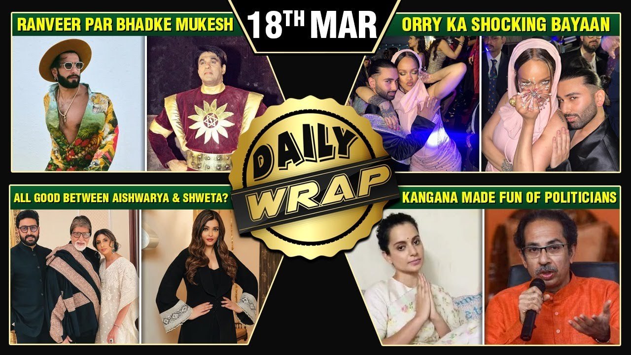Mukesh Khanna's Angry Reaction On Ranveer Singh, Orrys's SHOCKING Reaction On Rihanna Top 10 News