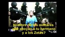 Interrogatorio a Aldo Rivas Torres, integrante de los Zetas
