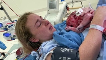 Woman report being denied pain relief during childbirth