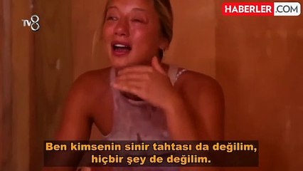 Survivor yarışmacısı Aleyna, sinir krizi geçirdi