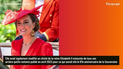 Tải video: Kate Middleton, une autre photo fait polémique : de nombreuses retouches ne font aucun doute...