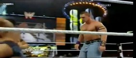 WWE RAW John Cena vs David Otunga