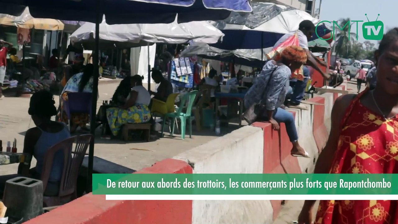 [#Reportage] Gabon : de retour aux abords des trottoirs, les commerçants plus forts que Rapontchombo