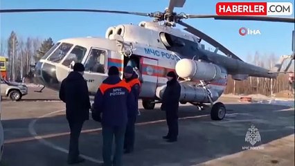 Rusya'da altın madeninde mahsur kalan işçiler için kurtarma çalışması başlatıldı