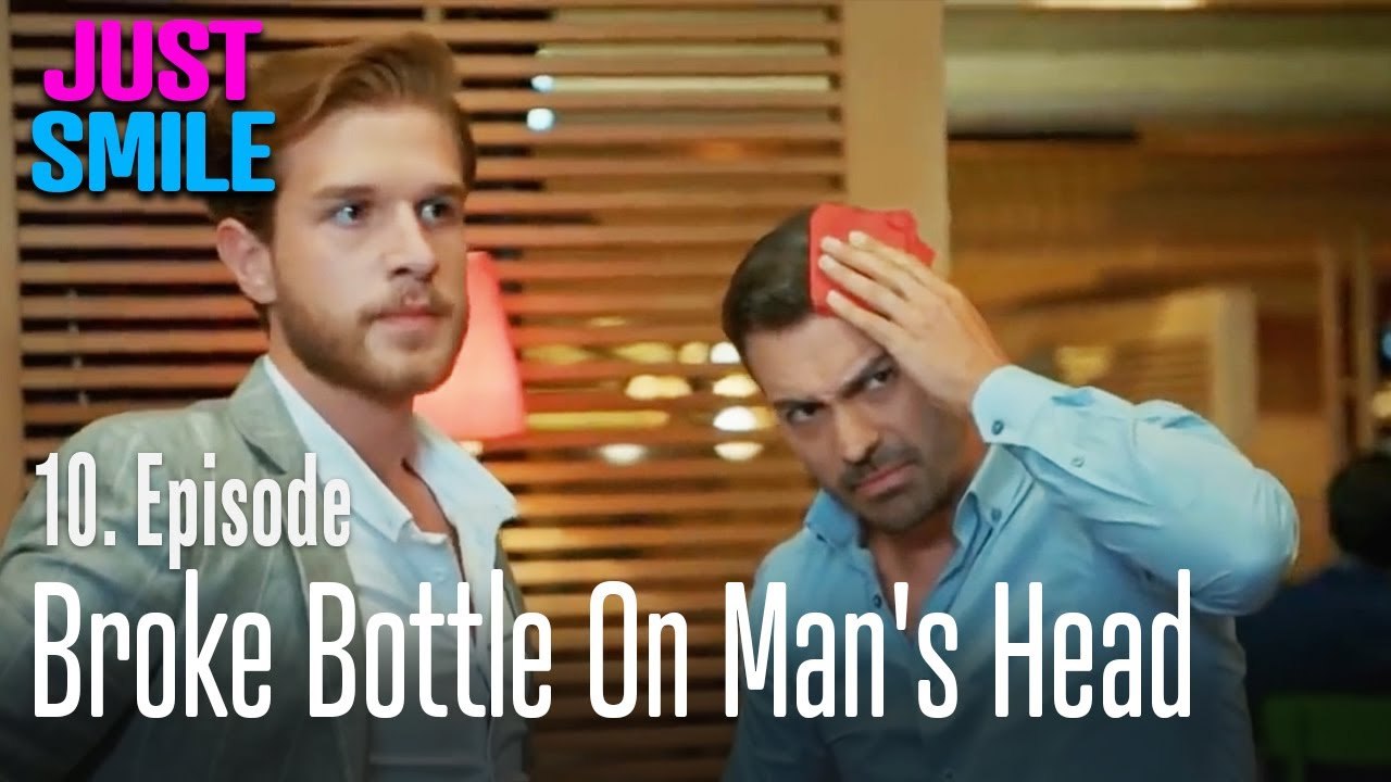 Broke bottle on man's head - Just Smile Episode 10