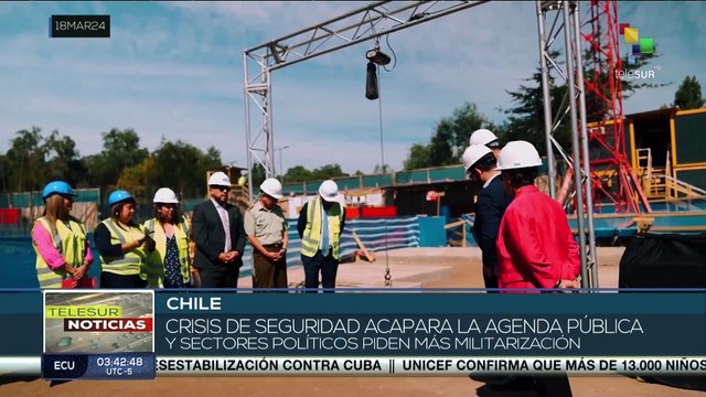 Sectores políticos de Chile piden a militares enfrentar al narcotráfico