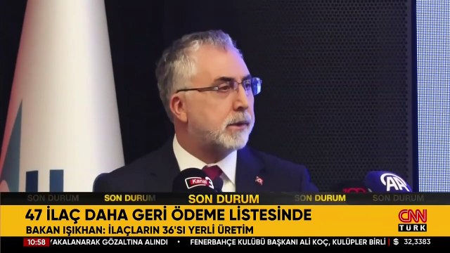 SGK, 47 ilacı geri ödeme listesine aldı