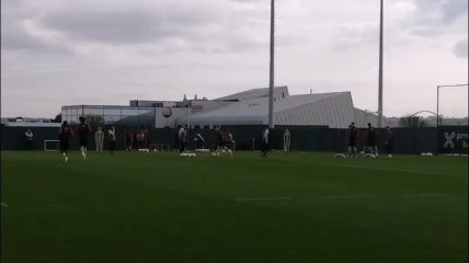 Diables rouges: les images de l'entraînement de mardi à Tubize