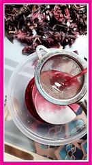 خلطات سهلة من الكركديه لشد البشرة خلال رمضان