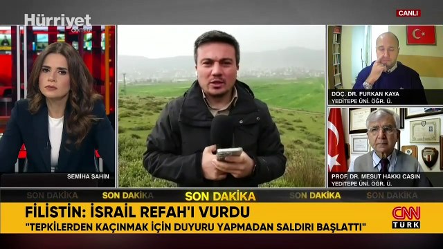 Filistin Dışişleri Bakanlığı: İsrail, Refah'a saldırı başlattı