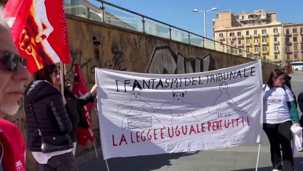 protesta tribunale