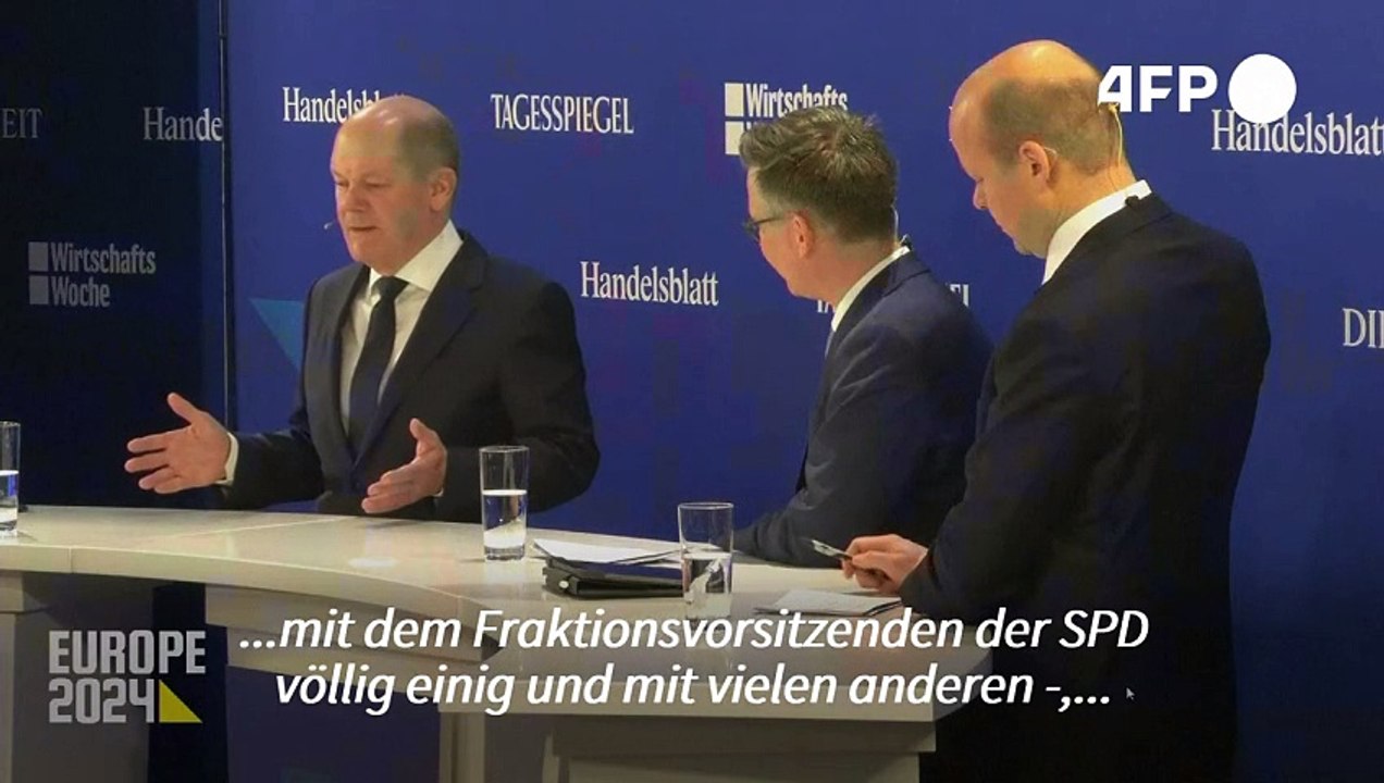 Scholz: Putin spekuliert auf unsere Uneinigkeit - zu Unrecht
