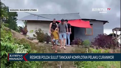 5 Pelaku Curanmor Ditangkap Tim Resmob Polda Sulut