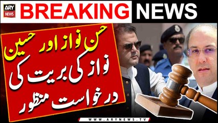 Hasan Nawaz aur Hussain Nawaz ki bariyat ki darkhwast manzoor