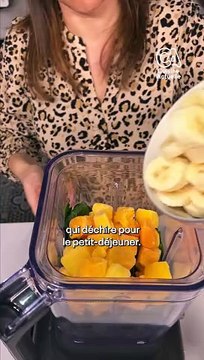 CUISINE ACTUELLE - Smoothie exotique aux épinards