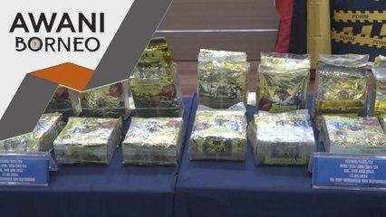 Polis gagalkan cubaan seludup syabu dalam tong gas