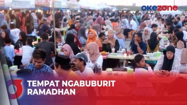 Berburu Kuliner Ramadhan di Pelataran Masjid Terapung Al-Alam Kendari