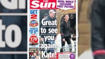 The Sun publica las primeras imágenes de Kate Middleton desde su operación en enero