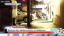 Acribillan 2 sicarios durante balacera en Guadalupe, NL