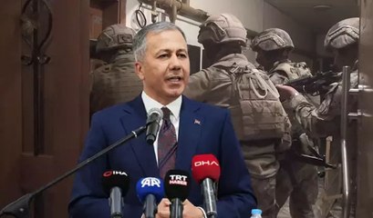 Bakan Yerlikaya duyurdu: Bir suç örgütü daha çökertildi