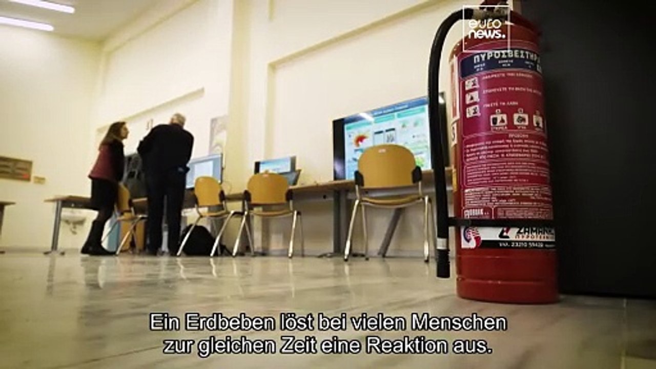 Wie verhält man sich bei einem Erdbeben?