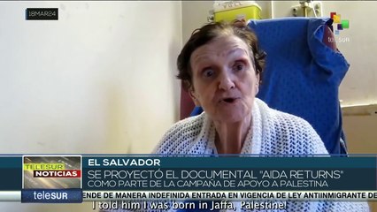 El Salvador se sumó a campaña de solidaridad con el pueblo palestino