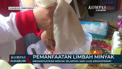 Memanfaatkan Minyak Jelantah Jadi Lilin Aroma Terapi