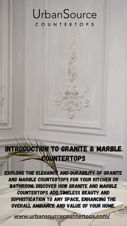 Granite & Marble Countertops Transform Your Kitchen or Bathroom