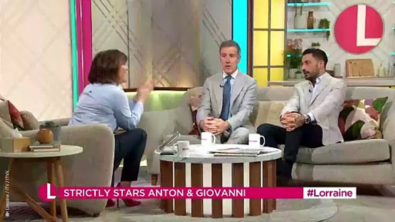 Lorraine Kelly grills 'perfectionist' Giovanni Pernice over Amanda Abbington