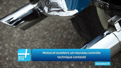 Motos et scooters: un nouveau contrôle technique contesté