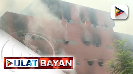 Patahian ng mga damit at underwear sa Gagalangin, Tondo, nasunog