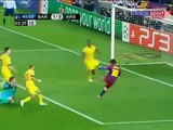 FC Barcelona - Arsenal  Gol de  Messi (1 - 0)