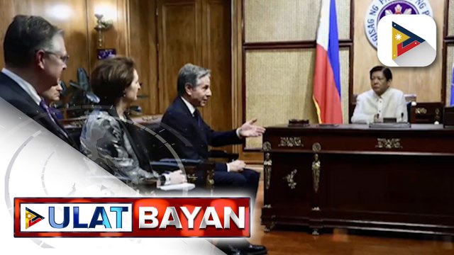 U.S. Secretary of State Antony Blinken, nag-courtesy call kay PBBM sa Malacañang