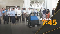 MTDC dan Ideasparq Robotics perkenal teknologi robot pembersihan masjid