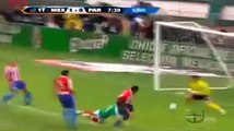 Primer Gol del Chicharito, partido México vs. Paraguay - Partido Amistoso 2011