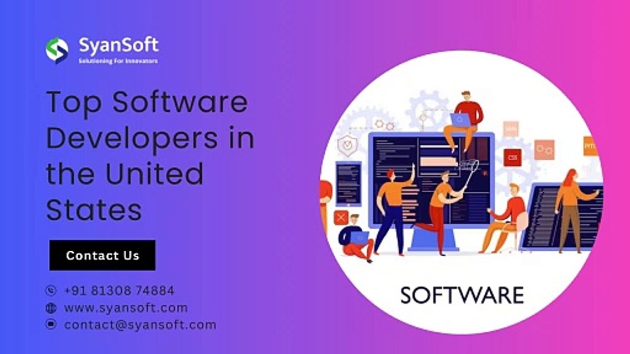 Top Software Developers in the United States - SyanSoft Technology