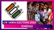 Lok Sabha Elections 2024 To Be Held In 7 Phases From April 19 To June 1, Results On June 4