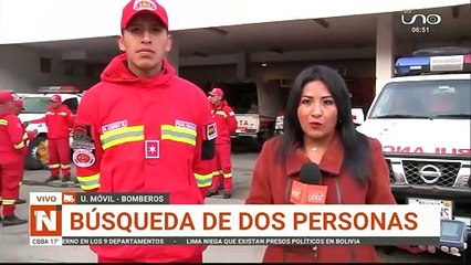 Bomberos acuden a rio tipuani
