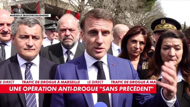 Emmanuel Macron : «La drogue est notre ennemie»